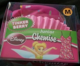 NEW Disney Tinker Bell Tinker Berry Junior Chemise Night Dress Girls Cup... - $19.99