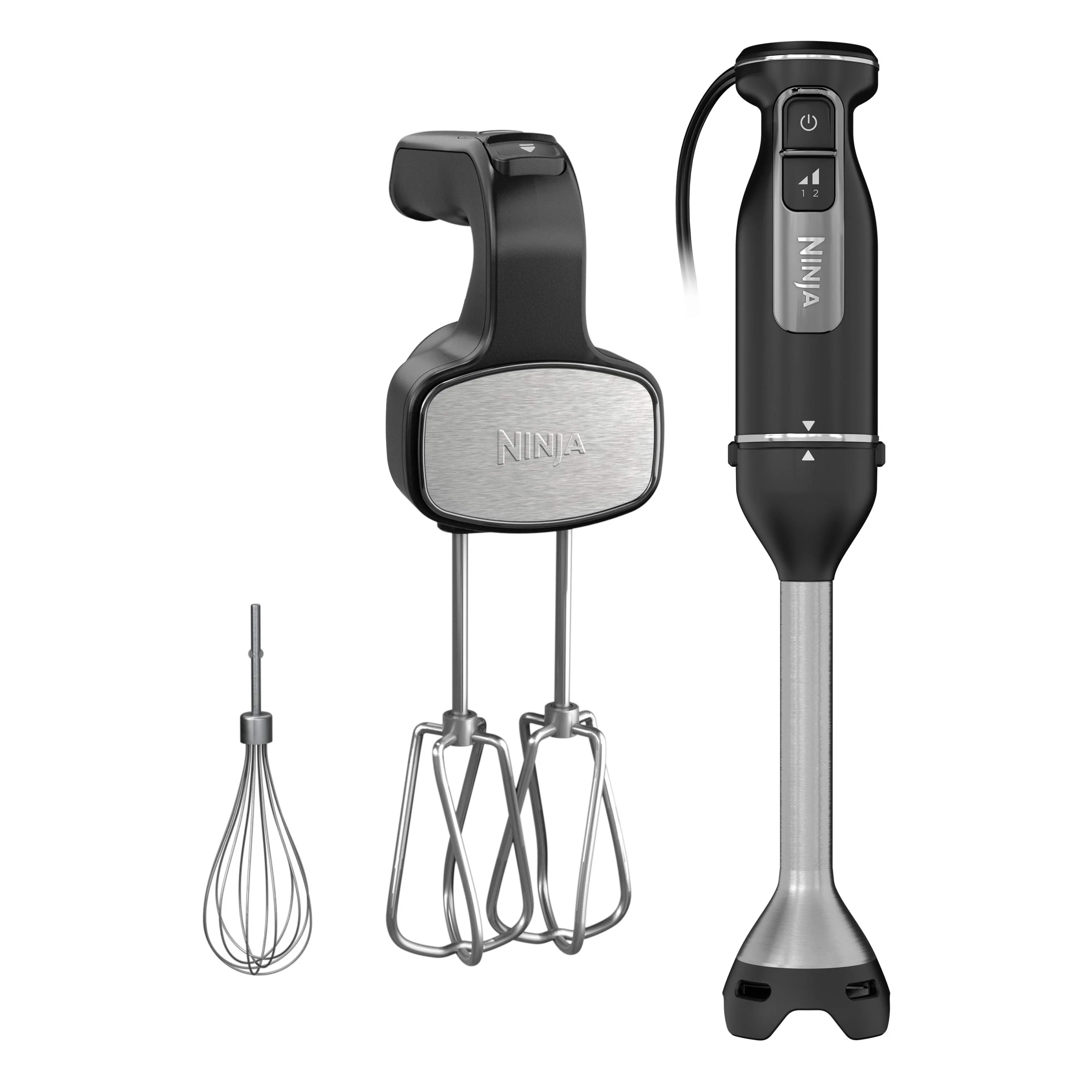  Ninja Foodi Power Mixer System, Black Hand Blender and Hand Mixer Combo - £127.09 GBP