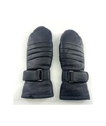 Vintage Sta Soft Leather Mittens Womens Small Black Deerskin Warm Winter... - $286.97 MXN