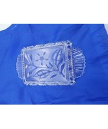 Vintage Clear Cut Glass Butter Dish - $18.46 CAD