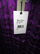 Robert Graham  Purple Long Sleeve Men's Medium Button Down Classic Fit image 3