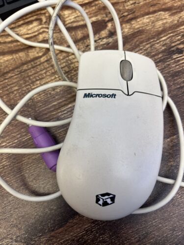 Microsoft IntelliMouse 1.1A PS/2 Compatible Mouse Roller Ball Scroll - $9.75