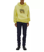 NWT Helmut Lang Warp Hoodie Charlock Yellow S Mens - €153,71 EUR