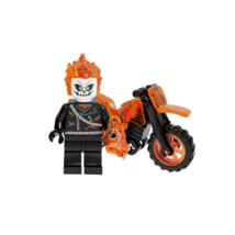Ghostrider Johnny Blaze Marvel Minifigure - $187.57 MXN
