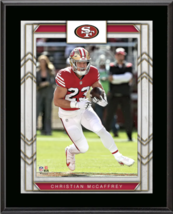 Christian McCaffrey San Francisco 49ers 10.5&quot; x 13&quot; Sublimated Player Pl... - $29.95