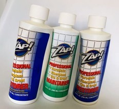ZAP! Professional Tile Grout Cleaner Restorer Maintainer Bundle Dented B... - $59.39