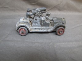 Vintage Barclay Toy 30s Lead Anti Aircraft 2 Man Gun Truck for Restore - $34.64