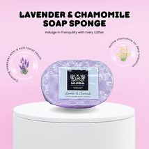 Lavender &amp; Chamomile Soap Sponge – Your Tranquil Bathing Ritual - €8,38 EUR