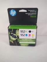 GENUINE HP 952XL Black 952 Color Ink OFFICEJET PRO SEALED EXP 9/2023 - £43.41 GBP