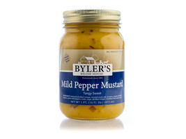 Byler&#39;s Relish House Pepper Mustard, 2-Pack 16 fl. oz. Jars - £25.31 GBP