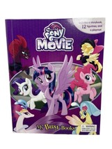 My Little Pony The Movie My Busy Book 12 Play Figures Hasbro Storybook Sealed - £14.85 GBP