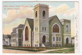 St Stephens Church Winnipeg Manitoba Canada 1910c postcard - £4.77 GBP