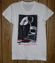 John Cougar Mellencamp Concert Tour Shirt 1987 Lonesome Jubilee Single Stitched - £85.99 GBP