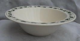 Homer Laughlin Sylvan Vegetable Serving Bowl S Round Green Ivy Leaves Brittany - £13.45 GBP