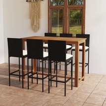  Garden Bar Set Black - $15,788.68 MXN