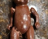 VINTAGE African American CERAMIC JOINTED BABY DOLL JAPAN 3.5” - $24.95
