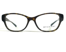 Bvlgari 4078-B 504 Eyeglasses Frames Tortoise Cat Eye Square Full Rim 53... - $149.42