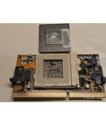 Asus S370-DL Rev 1.02 Socket 370 FC-PGA converter board  + P3 CPU - $125.88