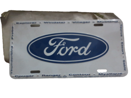 Vintage Ford License Plate late1990s Mystique Mustang Thunderbird Probe ... - £22.24 GBP