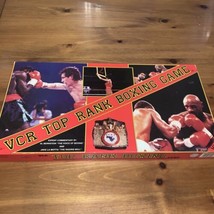 VCR Top Rank Boxing Game Interactive Boxing Game Used Complete Game  - $10.89