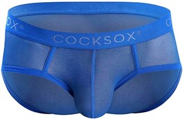 Cocksox men's mesh sports brief in Tranquil Blue - size S - $39.60