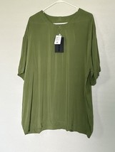 RawGear Green Henley Sleep Shirt~Size Large NWT - $12.00