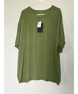 RawGear Green Henley Sleep Shirt~Size Large NWT - $12.00