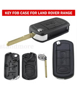3 Button Remote Flip Key Shell Case Fob For Land Rover Discovery 3 Range Rover - $8.90