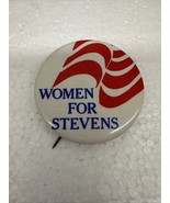Six Term Alaska Senator Ted Stevens Campaign Button from the 1970s - $12.46 CAD
