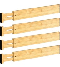 Lifereorganized Adjustable and Expandable Drawer Dividers - 4 Pack - £7.87 GBP