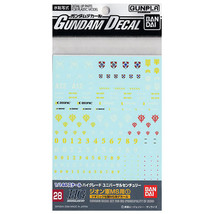 Gundam HGUC Multiuse Zeon Decal - MS 1 - £14.09 GBP