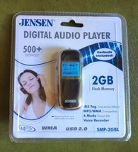 Jensen SMP-2GBL Silver/Black ( 2 GB ) Digital Media Player - £19.78 GBP