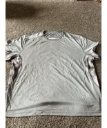 Foundry Mens Gray Short Sleeve Pull Over Active Wear Size 4XL Scoop Neck - $19.16 CAD