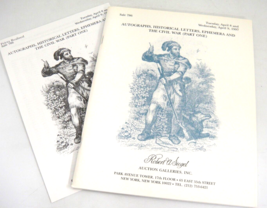 Siegel Stamp Auction Catalog 1997 Prices Realized Autographs Ephemera Civil War - $13.80