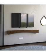 Batamex Parametric 60 inch Floating Shelf TV Unit Modern Geometric Woode... - €295,02 EUR