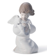 Lladro Utopia Angel Holding a Dove Bird Loving Protection Figurine - $111.49 CAD
