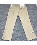 Dickies Cargo Pants Men 36x32 Beige Regular Fit Pockets Outdoor Adult New - $527.87 MXN