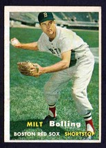  Boston Red Sox Milt Bolling 1957 Topps #131 ex/em - £4.39 GBP