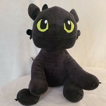 Build a Bear Toothless How To Train Your Dragon Plush with Wings &amp; Black... - £27.63 GBP