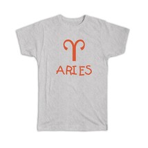 Aries : Gift T-Shirt Signo Zodiaco Esoterico Horóscopo Astrologia - $24.99