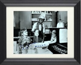Dick/Dickie Moore signed Our Gang/The Little Rascals B&amp;W 8x10 Photo Custom Frami - £117.91 GBP