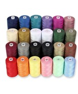 Sewing Thread 24 Spools of Polyester Thread for Sewing Machine for Begin... - $57.59 CAD