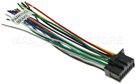 WIRE HARNESS FOR KENWOOD DDX375BT DDX-375BT *PAY TODAY SHIPS TODAY* - £10.27 GBP