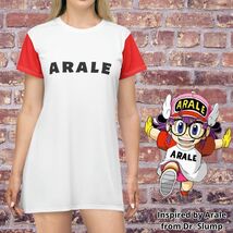 Arale T Shirt Dress Dr Slump Anime Clothing Manga Tee Cosplay Japanese - $43.90+
