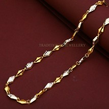 Unisex Italian Turkey chain 916% 22k Gold Chain Necklace Daily wear Jewelry 41 - £3,933.07 GBP+