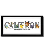 POKEMON Personalised Name Print Art - High Quality Frame Included Pikachu - £28.63 GBP