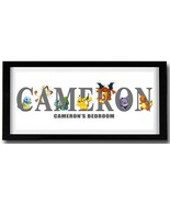 POKEMON Personalised Name Print Art - High Quality Frame Included Pikachu - £29.03 GBP