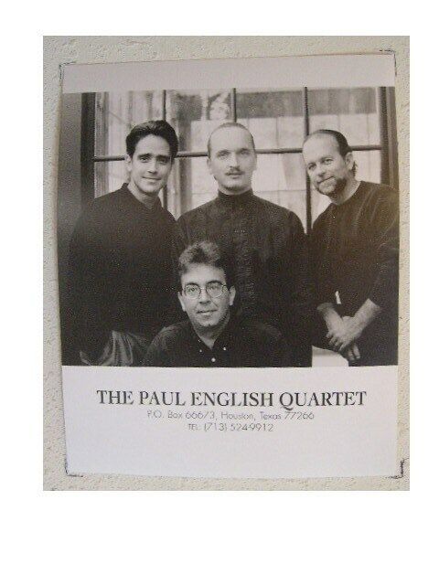 The Paul English Quartet 1 Press Kit Photo - $26.98