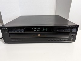 Sony 5-CD Changer CDP-C325 Carousel Compact Disc Player NO Remote Tested Works - $59.96