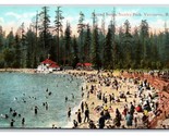 Second Beach Stanley Park Vancouver British Columbia Canada UNP DB Postr... - $3.91